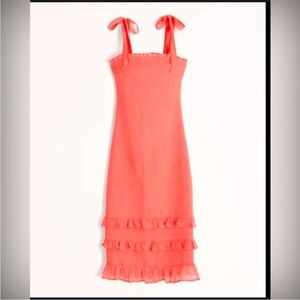 Abercrombie smocked midi